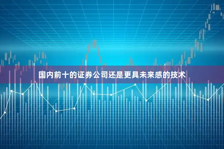 国内前十的证券公司还是更具未来感的技术
