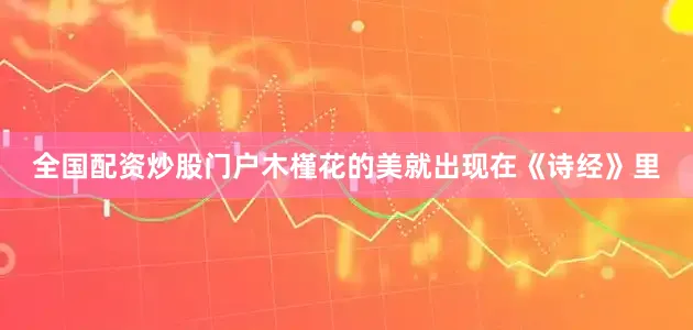 全国配资炒股门户木槿花的美就出现在《诗经》里
